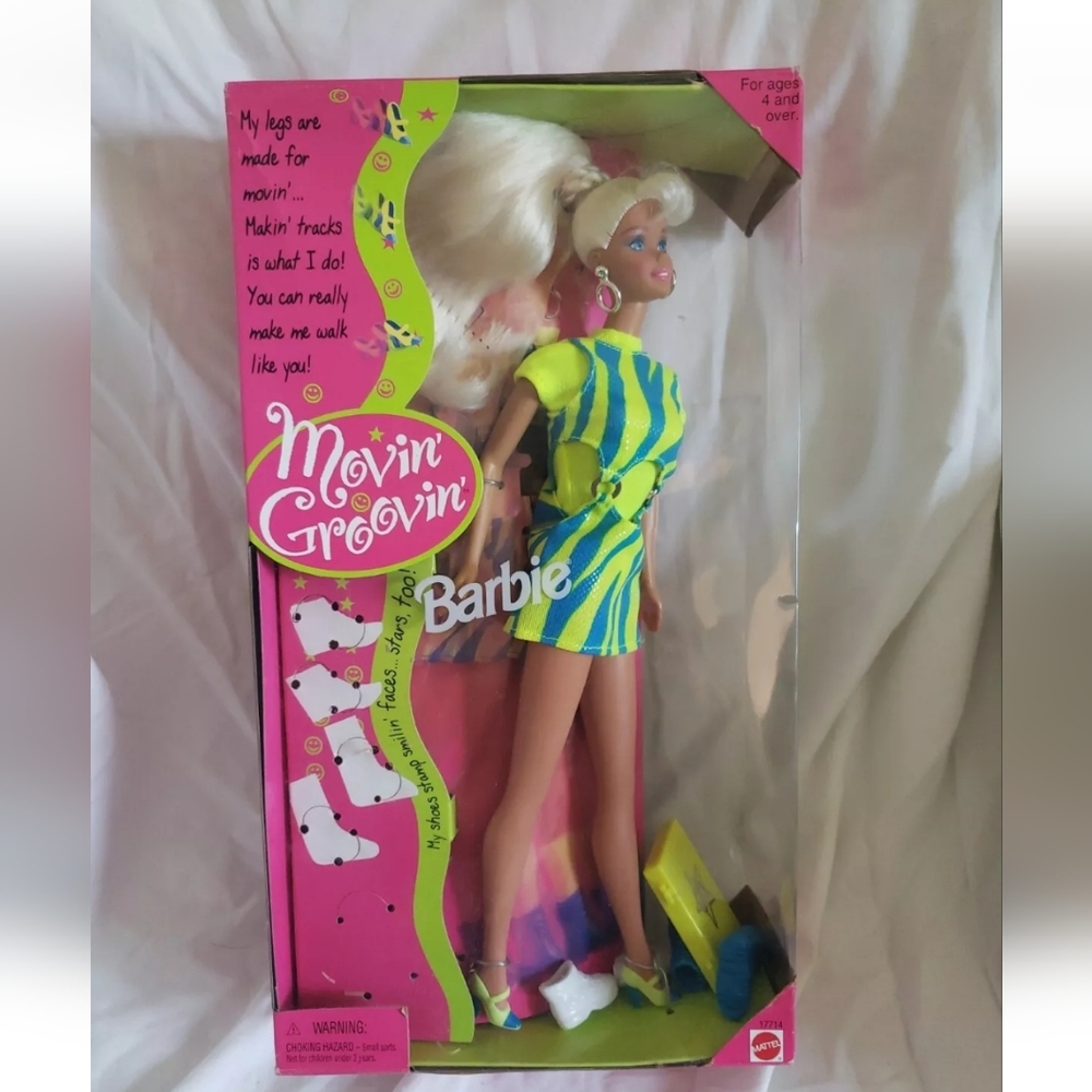 Moving and Grooving Barbie